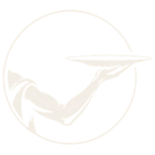 ARM — an arm holding a serving tray